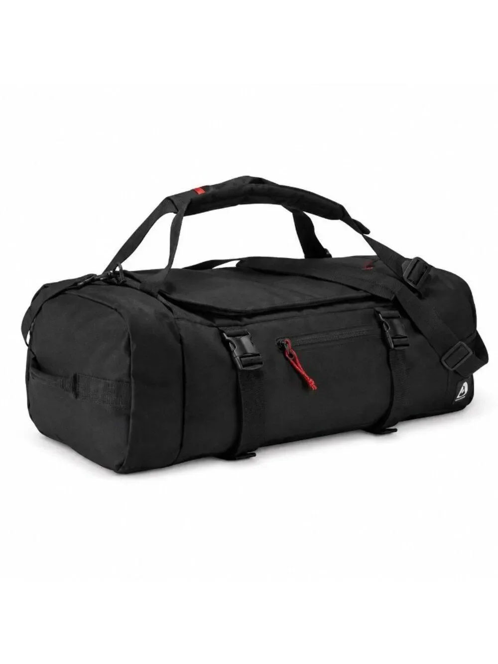 Nixon Escape 60L Duffel II Black Convertible Travel Duffel Backpack New